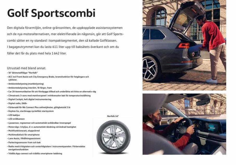 Volkswagen Golf Sportscombi. Page 4