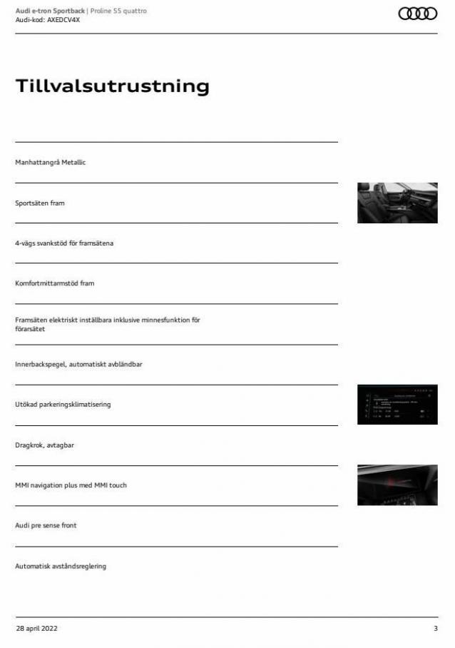 Audi e-tron Sportback. Page 3