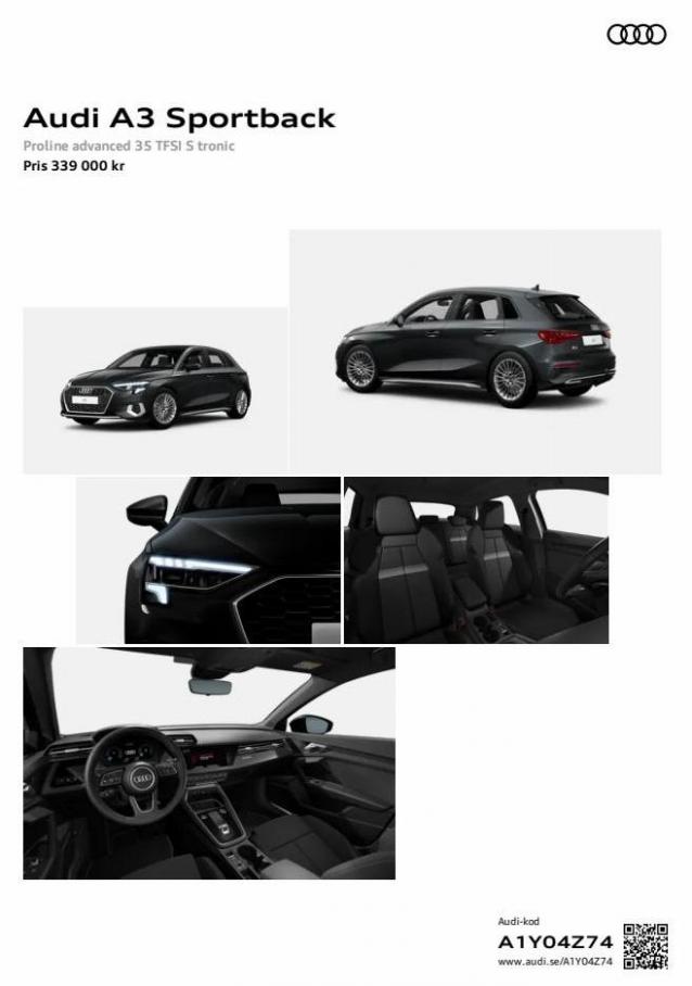 Audi A3 Sportback. Audi (2023-04-28-2023-04-28)