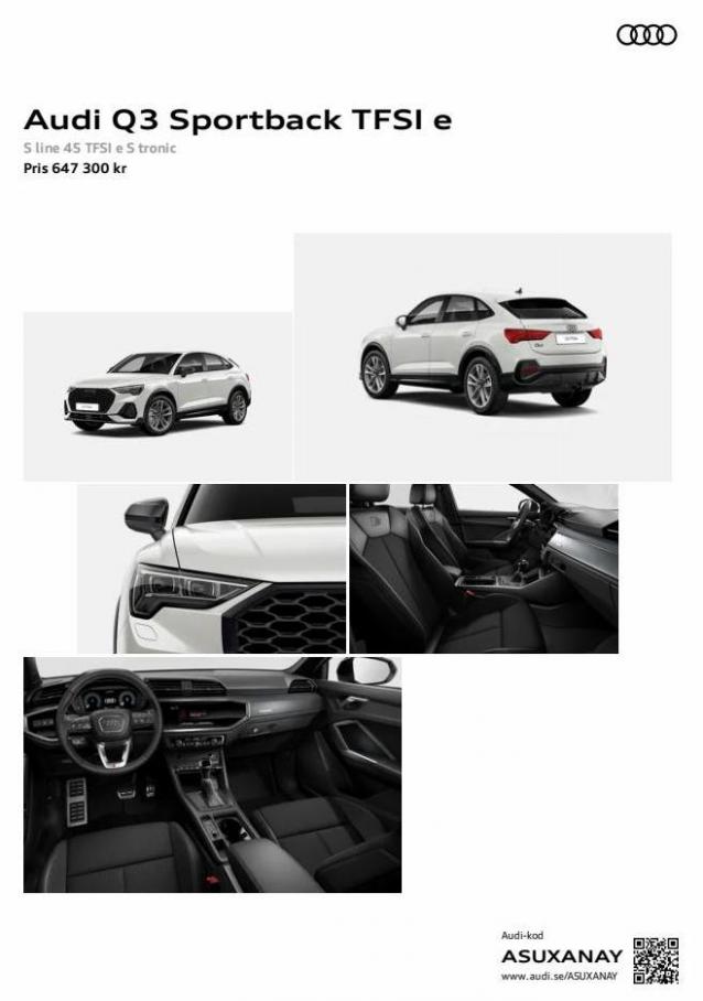 Audi Q3 Sportback TFSI e. Audi (2023-04-28-2023-04-28)