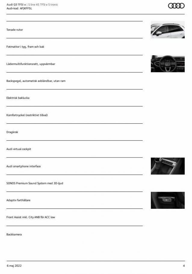 Audi Q3 TFSI e. Page 4
