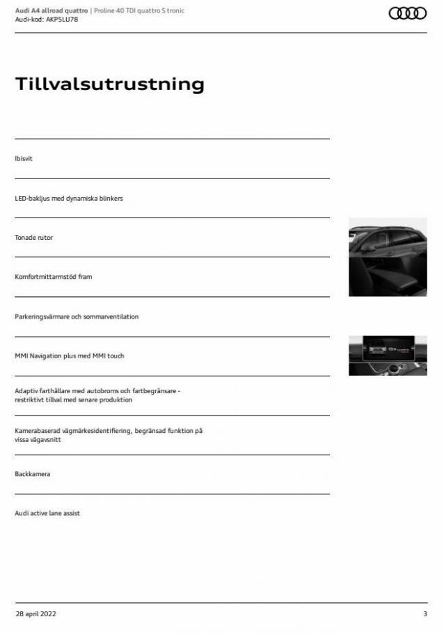 Audi A4 allroad quattro. Page 3
