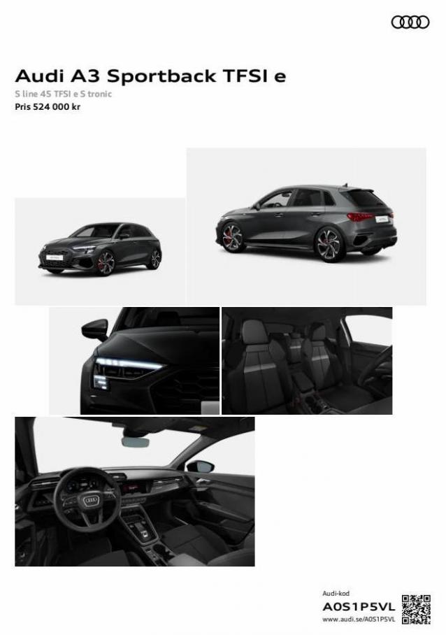 Audi A3 Sportback TFSI e. Audi (2023-04-28-2023-04-28)
