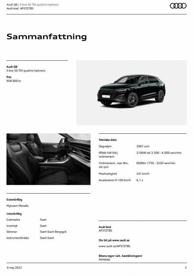 Audi Q8. Page 2
