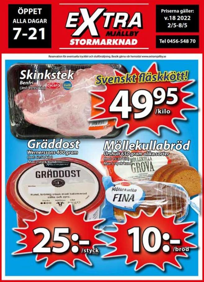 Extra Mjällby Stormarknad veckans blad. Extra Mjällby Stormarknad (2022-05-08-2022-05-08)