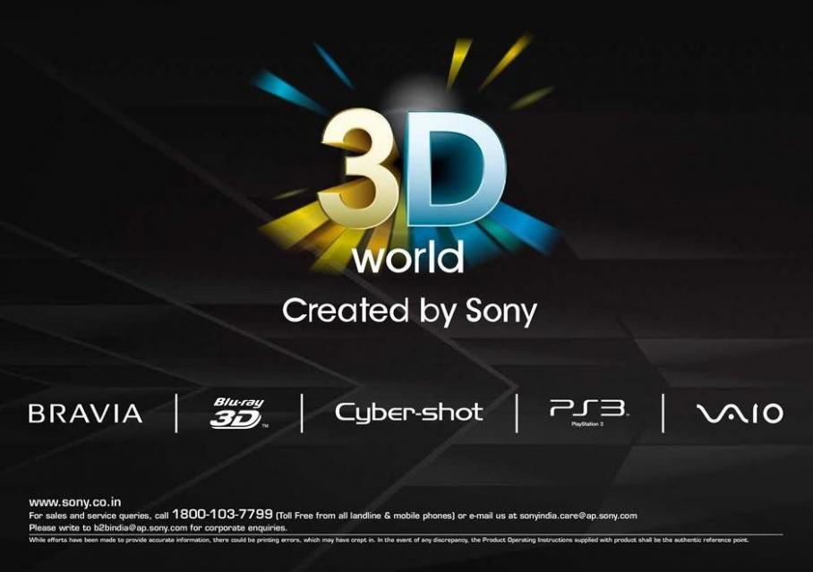 Sony 3D Catalogue. Page 24