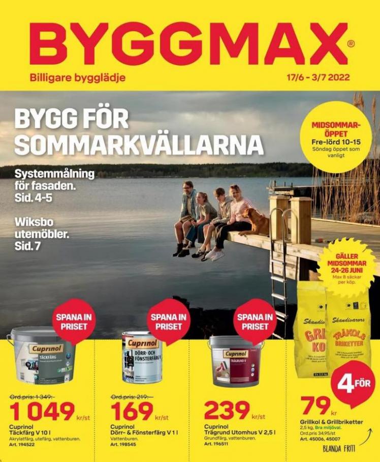 Byggmax Erbjudande Aktuella Kampanjer. Byggmax (2022-07-03-2022-07-03)