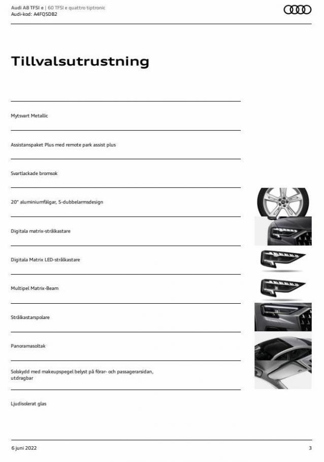 Audi A8 TFSI e. Page 3
