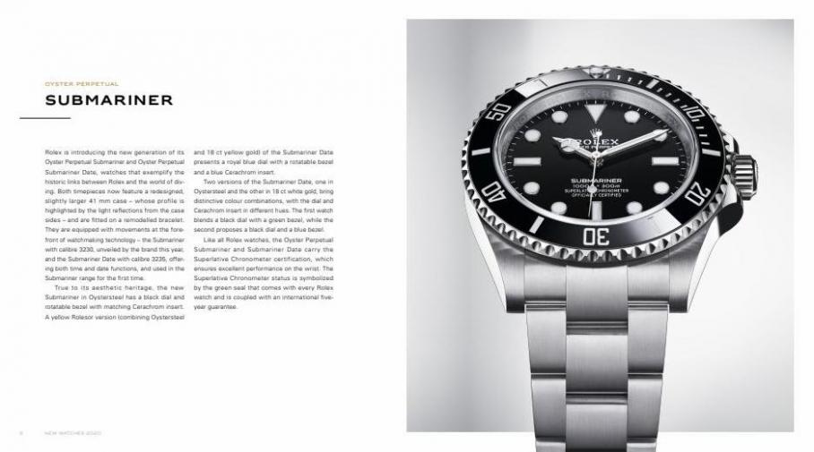 New Rolex Oyster Perpetual Submariner. Page 2