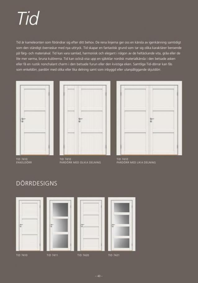 SUPERIOR collection - exklusiva innerdörrar. Page 40