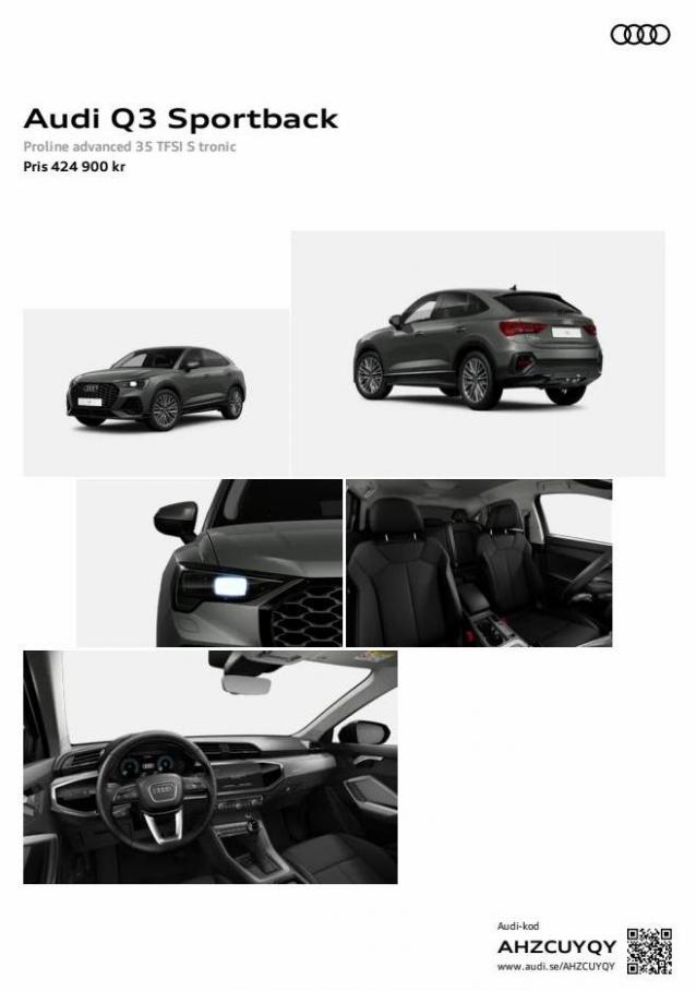 Audi Q3 Sportback. Audi (2023-06-06-2023-06-06)