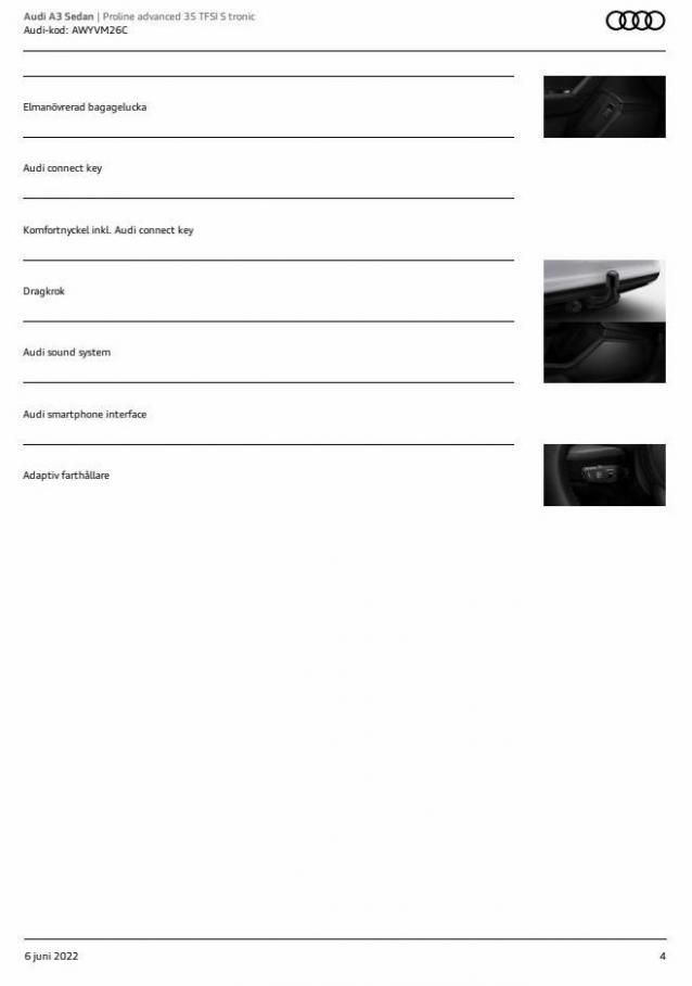 Audi A3 Sedan. Page 4