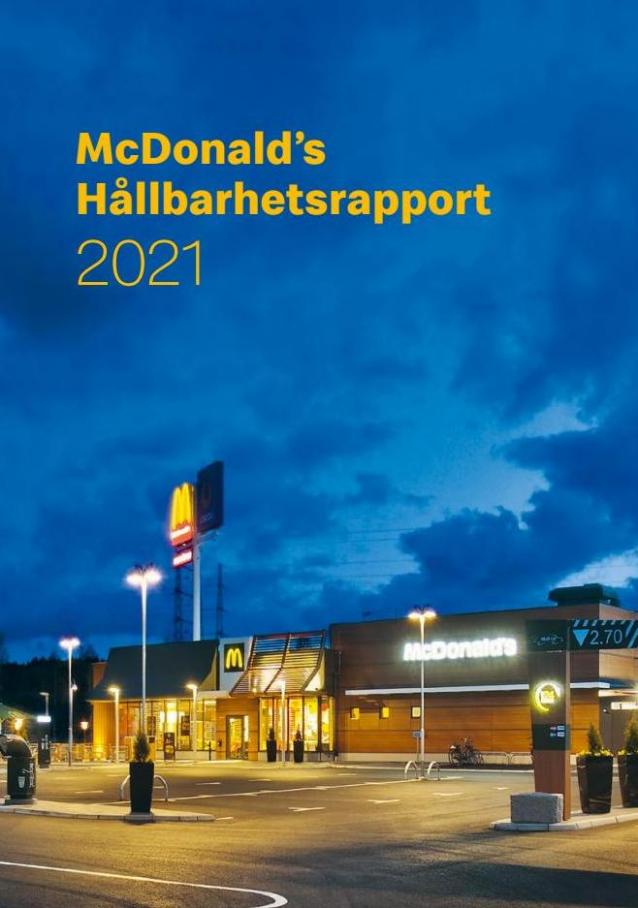 McDonald’s Hållbarhetsrapport 2021. McDonald's (2022-07-31-2022-07-31)