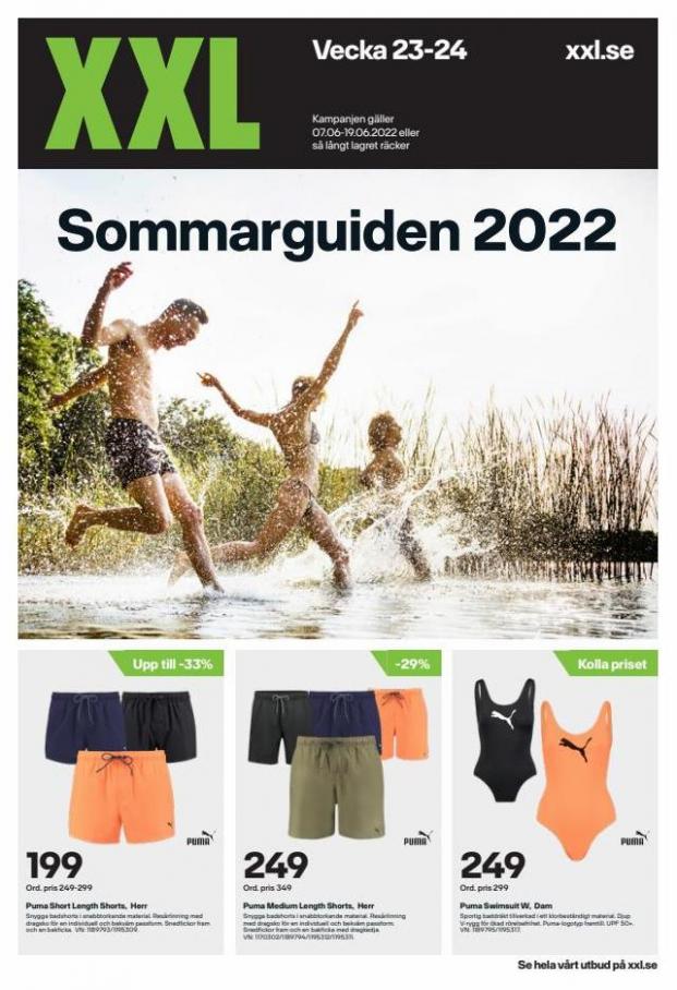 XXL Erbjudande Sommarguiden 2022. Page 1