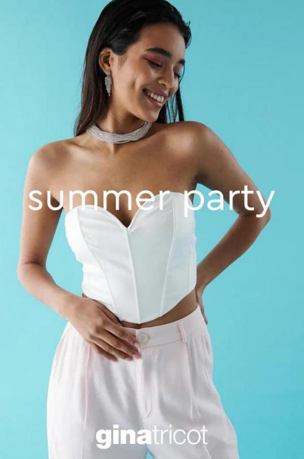 Summer Party. Gina Tricot (2022-08-06-2022-08-06)