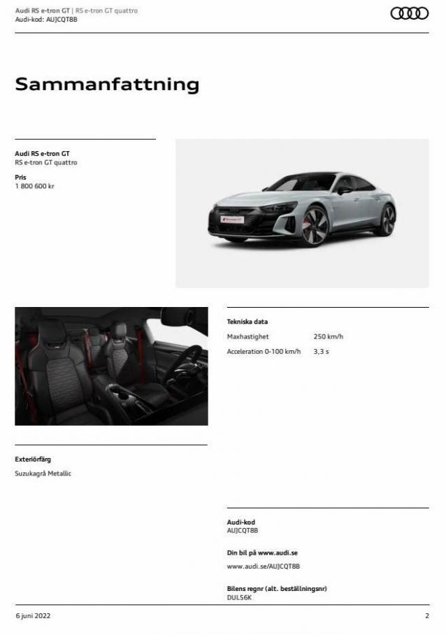 Audi RS e-tron GT. Page 2