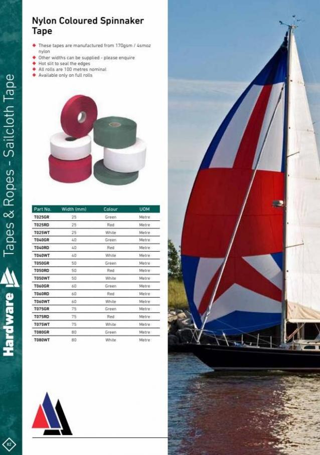 BA1 Sailmaking Catalogue. Page 84