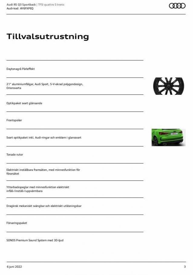 Audi RS Q3 Sportback. Page 3