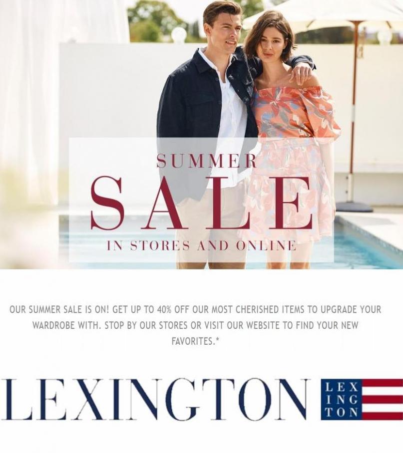Summer Sale. Lexington Company (2022-08-05-2022-08-05)