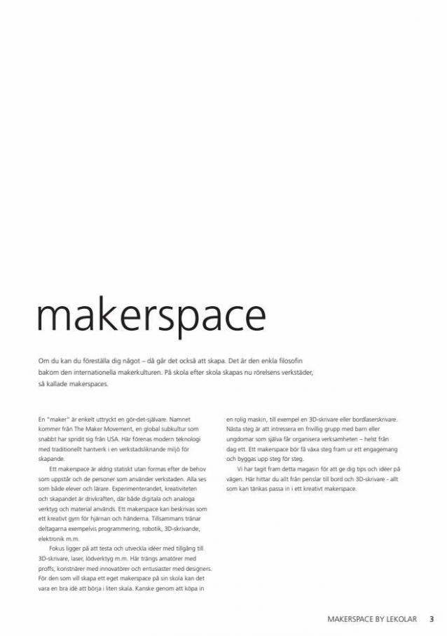 Makerspace by Lekolar. Page 3