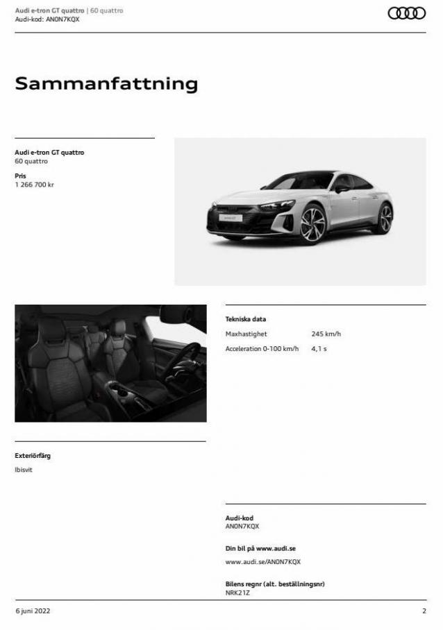Audi e-tron GT. Page 2