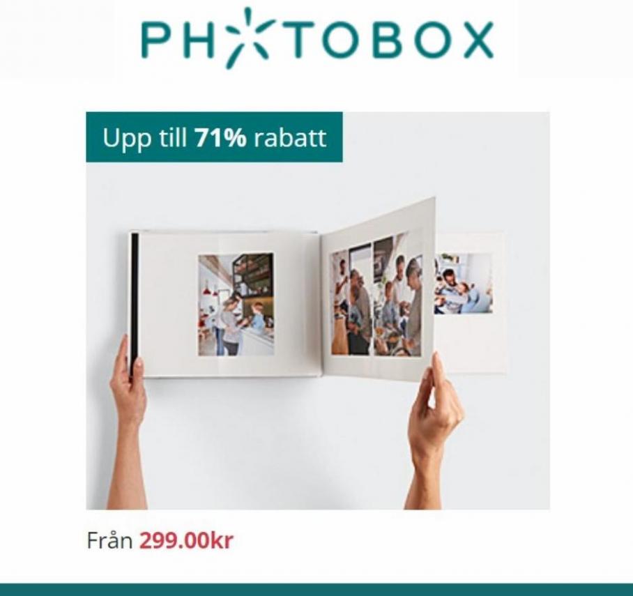 Erbjudande. Photobox (2022-07-04-2022-07-04)