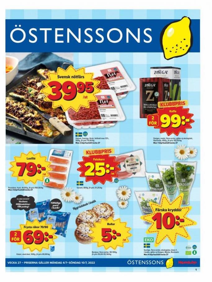 Östenssons reklambad. Östenssons (2022-07-10-2022-07-10)