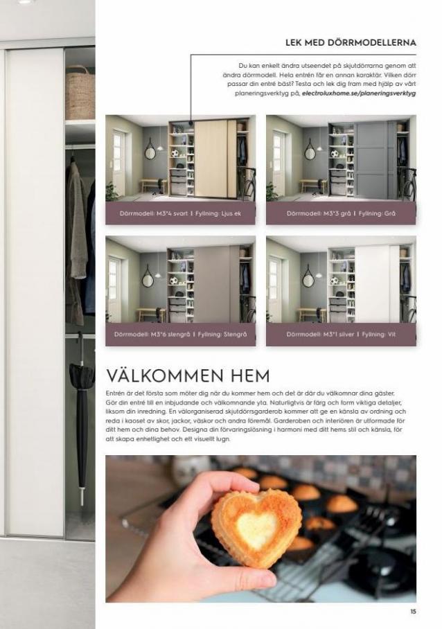 Electrolux Home Erbjudande Sentens Förvaringskatalog. Page 15