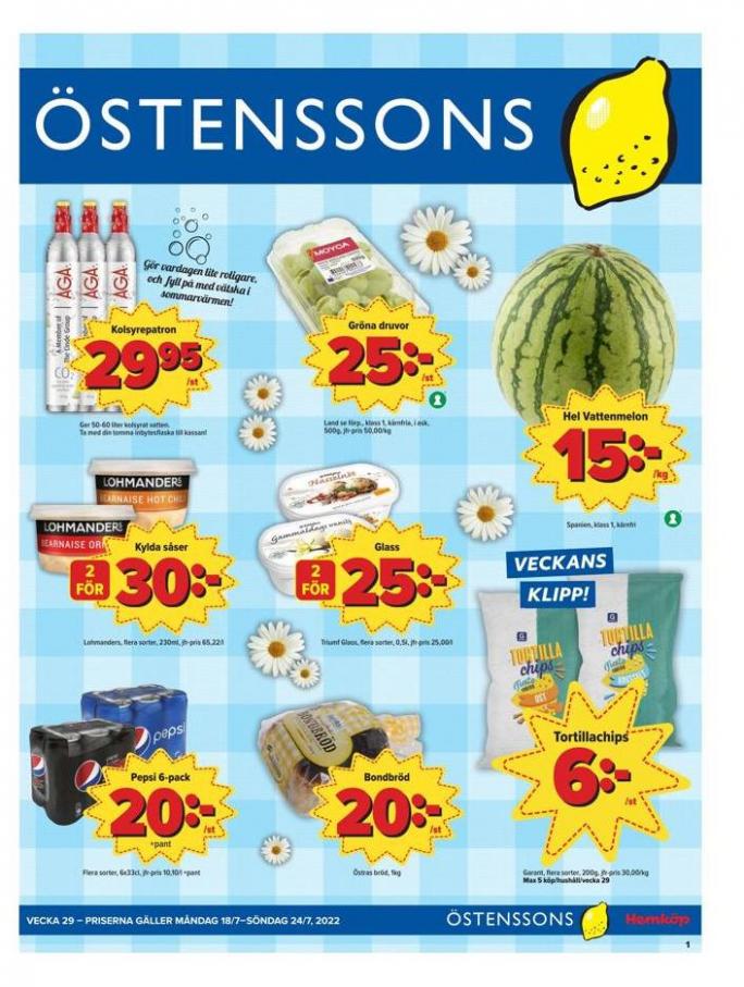 Östenssons reklambad. Östenssons (2022-07-24-2022-07-24)