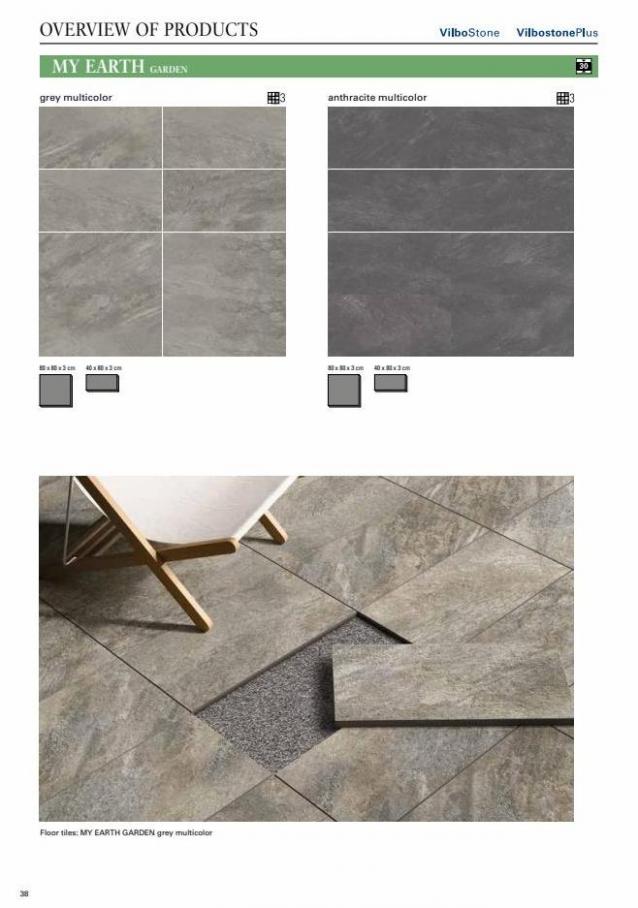 Tiles Outdoor areas. Page 38