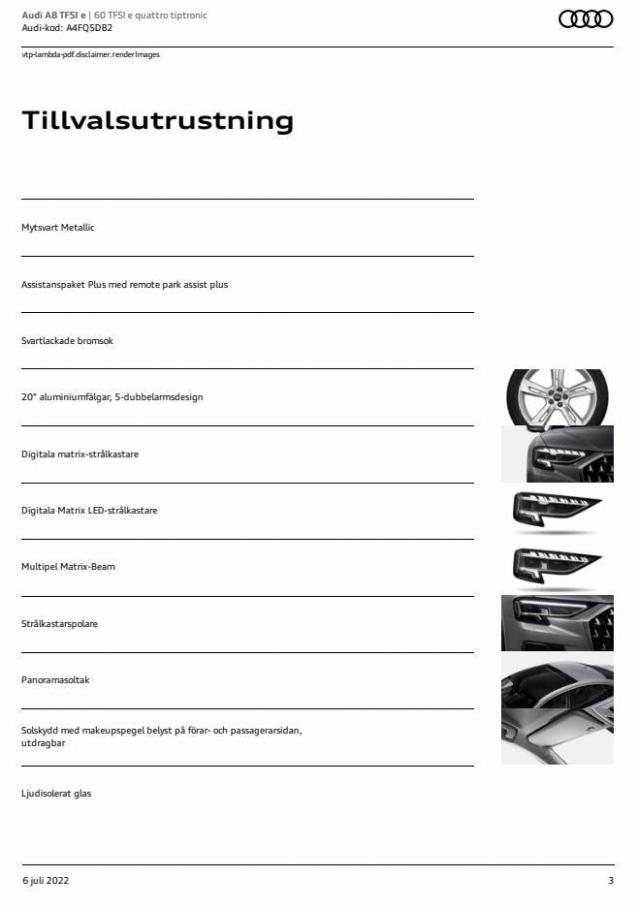 Audi A8 TFSI e. Page 3