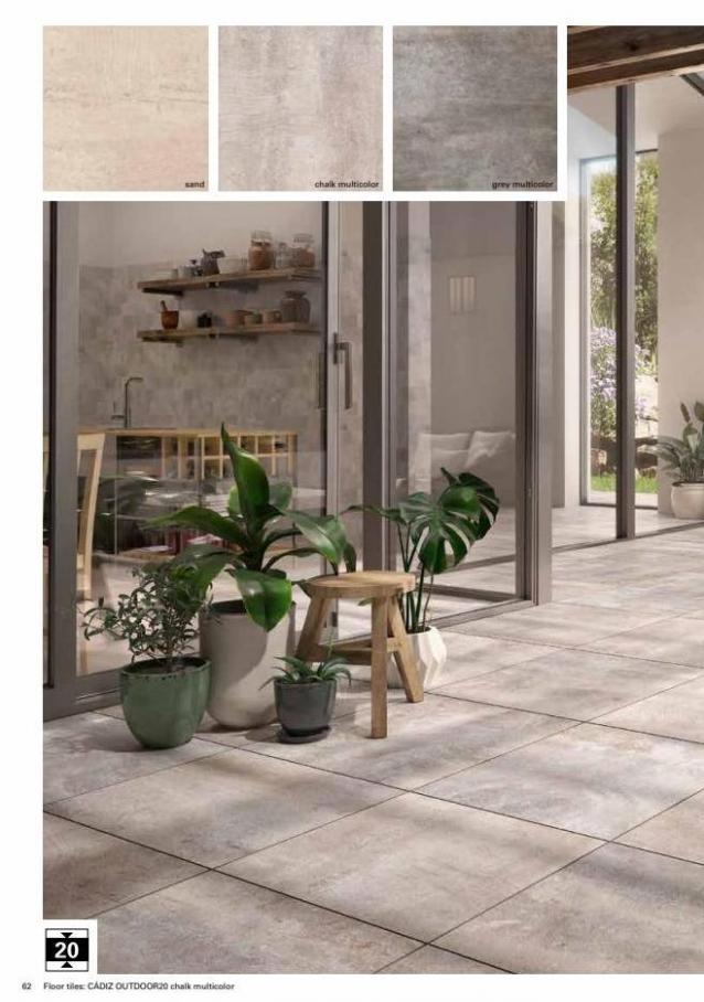 Tiles Outdoor areas. Page 62