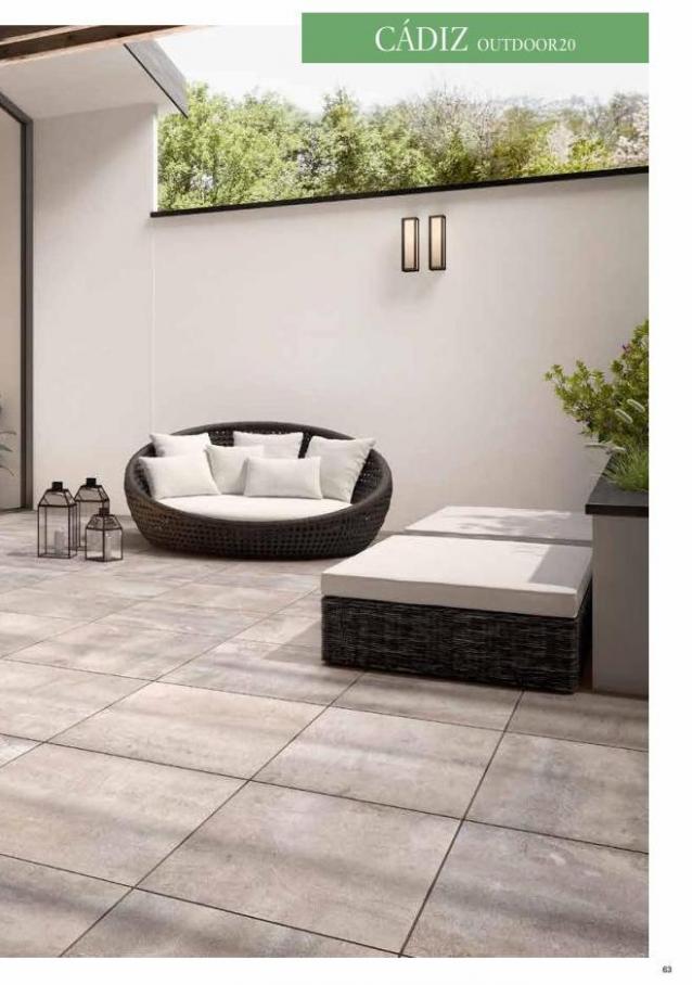 Tiles Outdoor areas. Page 63
