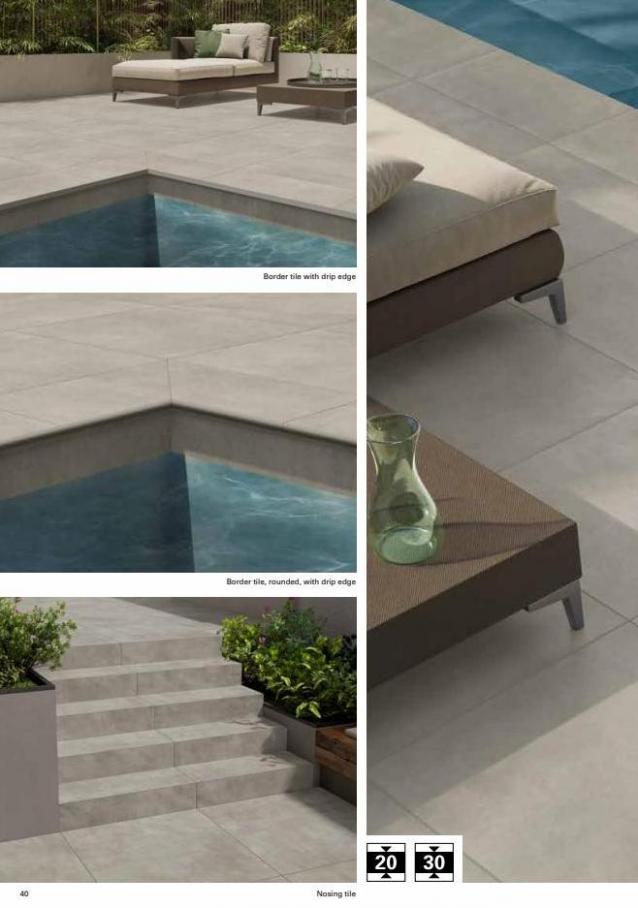 Tiles Outdoor areas. Page 40