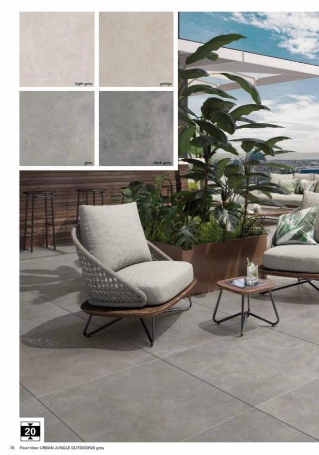Tiles Outdoor areas. Page 70