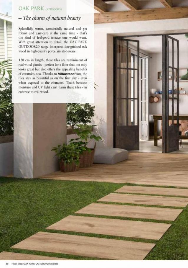 Tiles Outdoor areas. Page 60