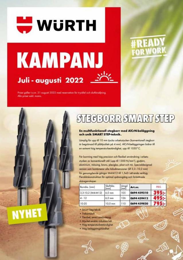 Månadskampanj Juli-Augusti 2022. Würth (2022-08-31-2022-08-31)