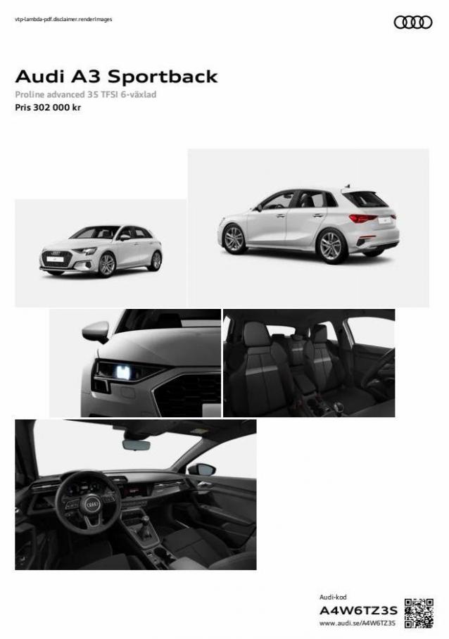 Audi A3 Sportback. Audi (2023-07-06-2023-07-06)