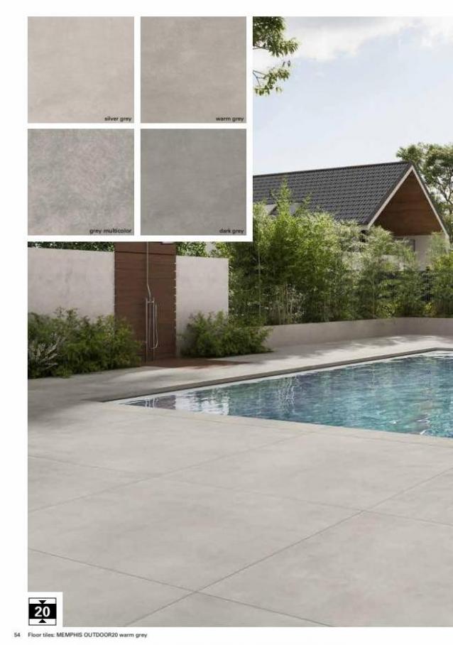 Tiles Outdoor areas. Page 54