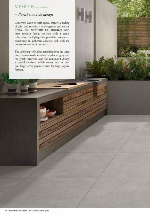 Tiles Outdoor areas. Page 56