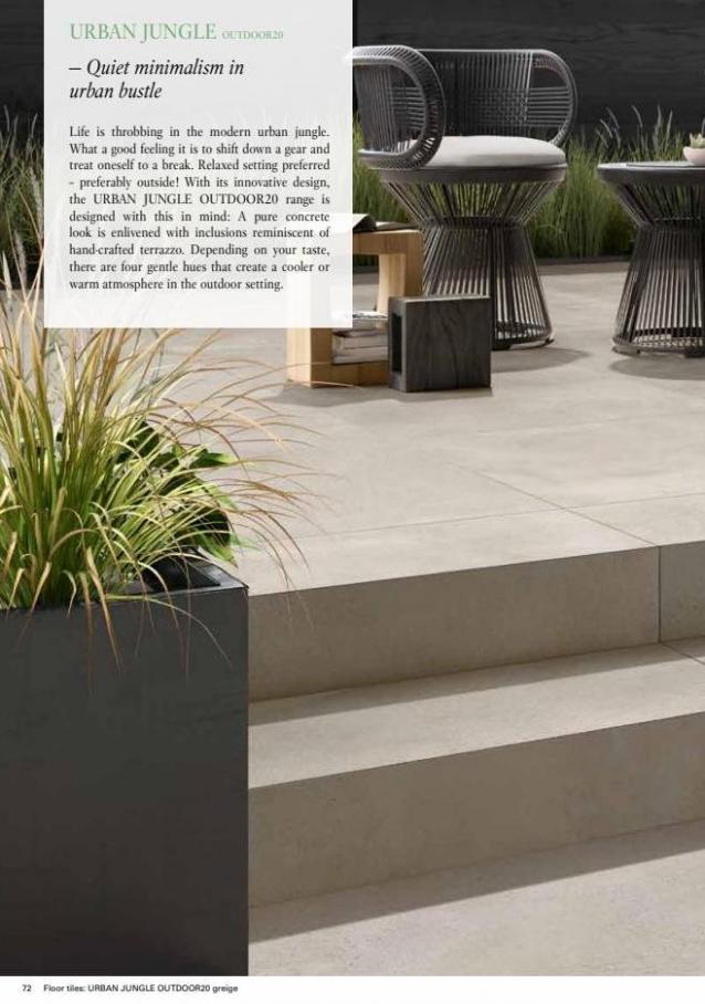 Tiles Outdoor areas. Page 72