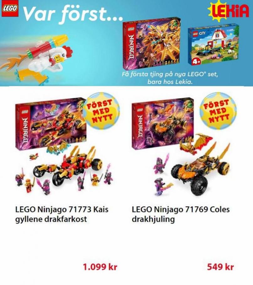Lego Först Med Nytt. Lekia (2022-07-31-2022-07-31)