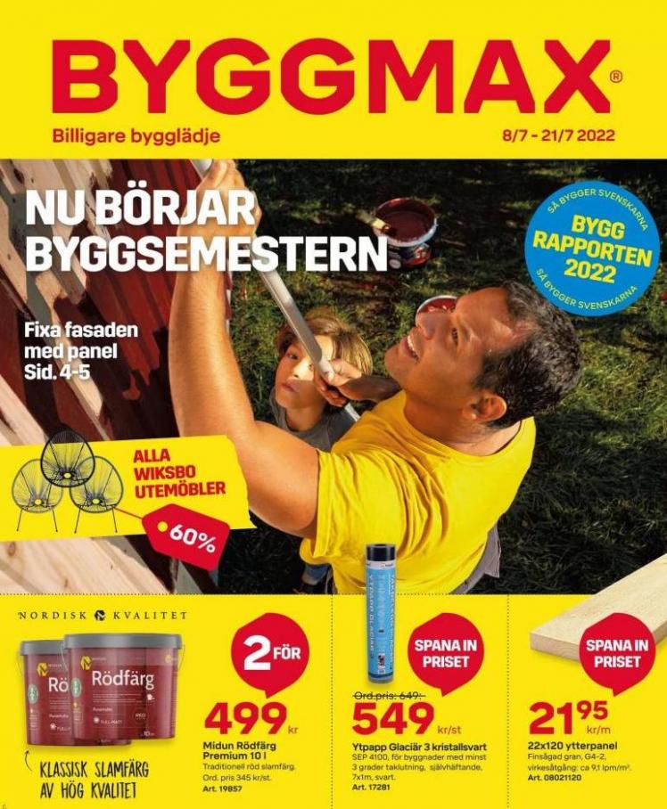 Byggmax Erbjudande Aktuella Kampanjer. Byggmax (2022-07-21-2022-07-21)
