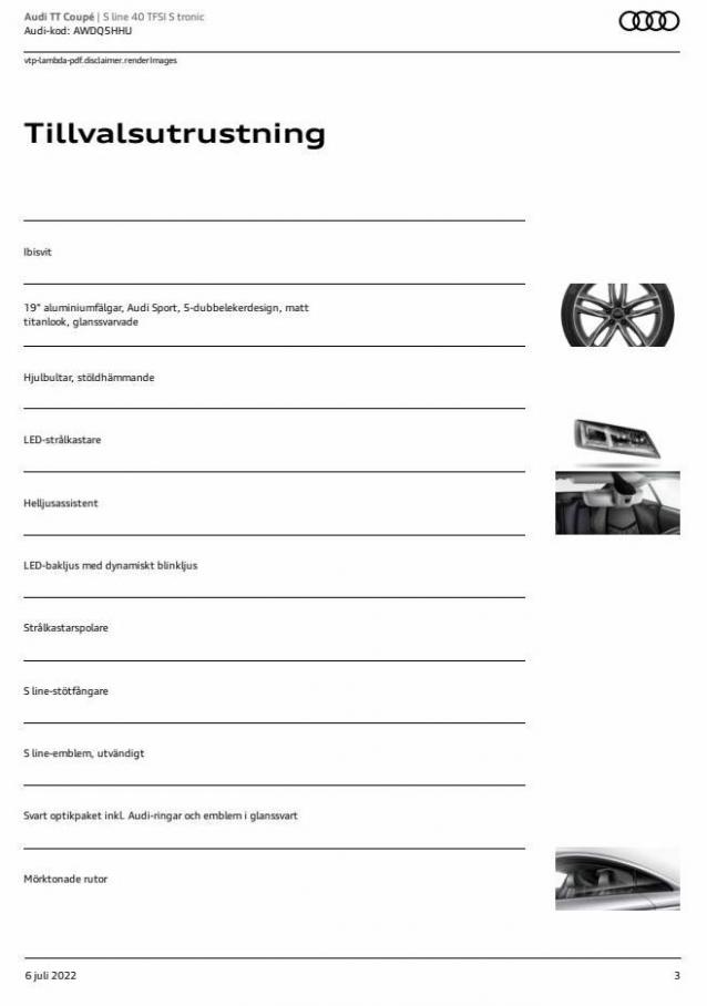 Audi TT Coupé. Page 3