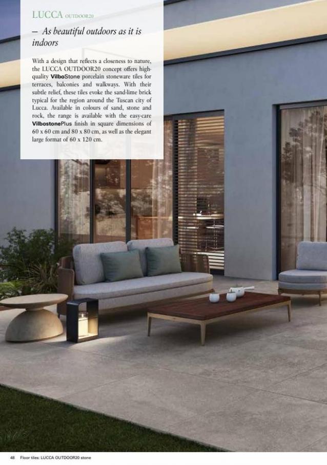 Tiles Outdoor areas. Page 48