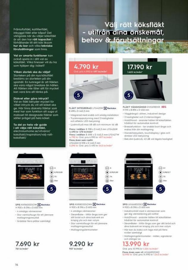 Electrolux Home Erbjudande Kampanjer. Page 14