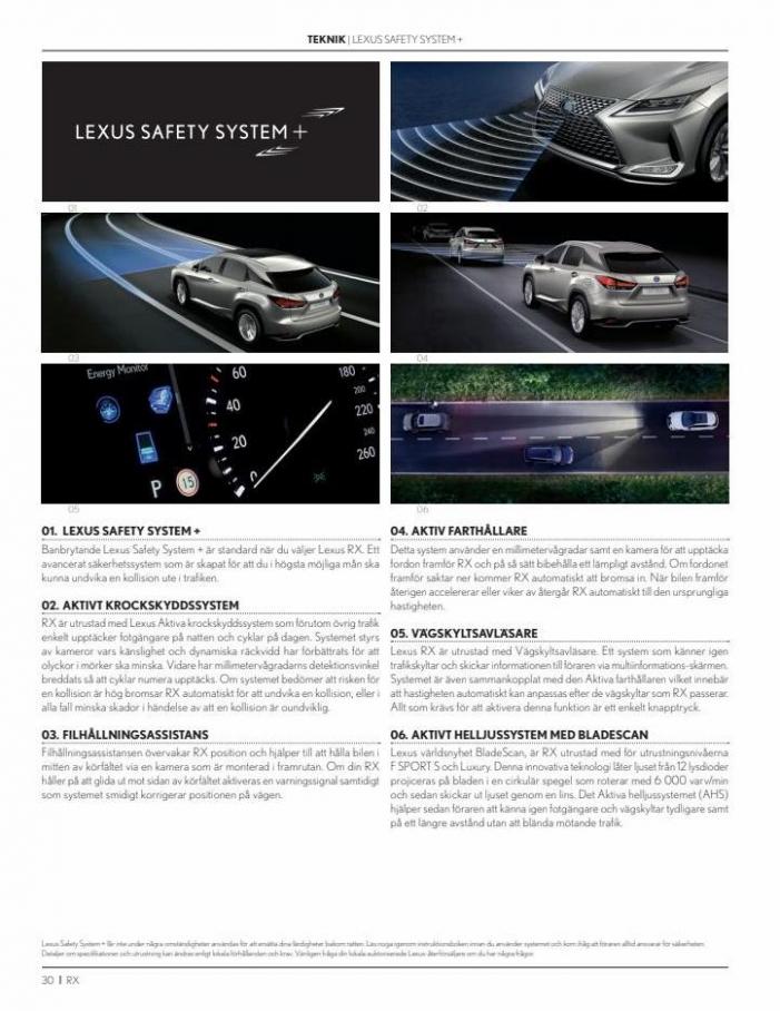 Lexus Nya RX. Page 30