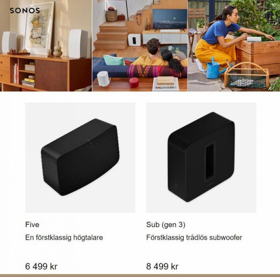 Nyheter. Sonos (2022-09-04-2022-09-04)
