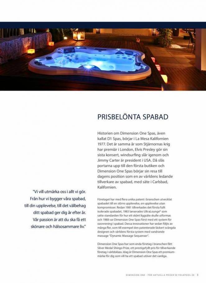 Dimension One Spas. Page 3
