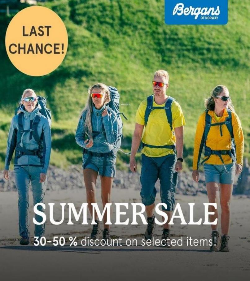 Summer Sale. Bergans (2022-09-10-2022-09-10)